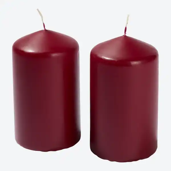 Bild 3 von Stumpenkerze, 2er-Pack, ca. 6x10 cm