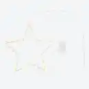 Bild 4 von LED-Stern-Hängeleuchte mit Timerfunktion, ca. 30 cm