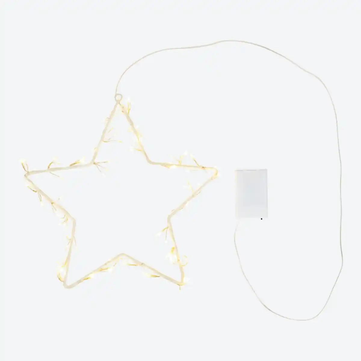 Bild 4 von LED-Stern-Hängeleuchte mit Timerfunktion, ca. 30 cm