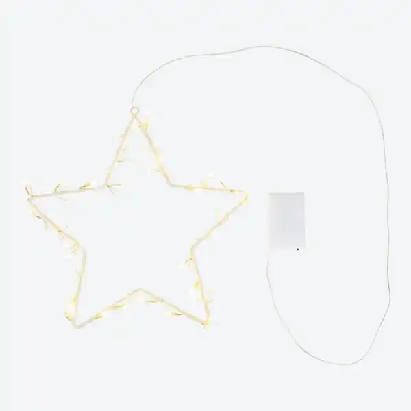 Bild 4 von LED-Stern-Hängeleuchte mit Timerfunktion, ca. 30 cm