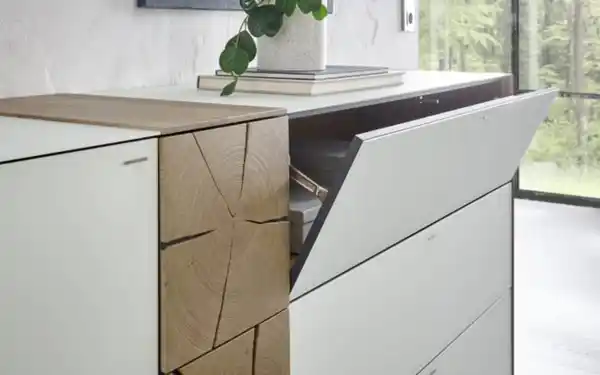 Bild 3 von Hartmann - Sideboard Caya, weiß/Kerneiche Umato, inkl. Softclose Funktion