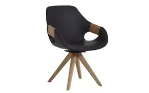 Hartmann - Armlehnstuhl Basti, dunkelblau, inkl. Elastic-Aktiv-Federung