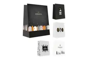 Geschenktüte A5 Black'n' White