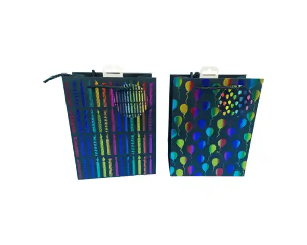 Bild 1 von Geschenktüte A5 novooo, Rainbow schwarz