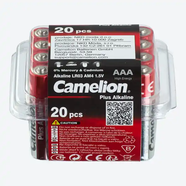 Bild 3 von Camelion Batterien Größe AAA, 20er-Pack
