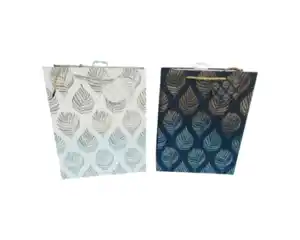 Geschenktüte A4 novooo, Blatt gold