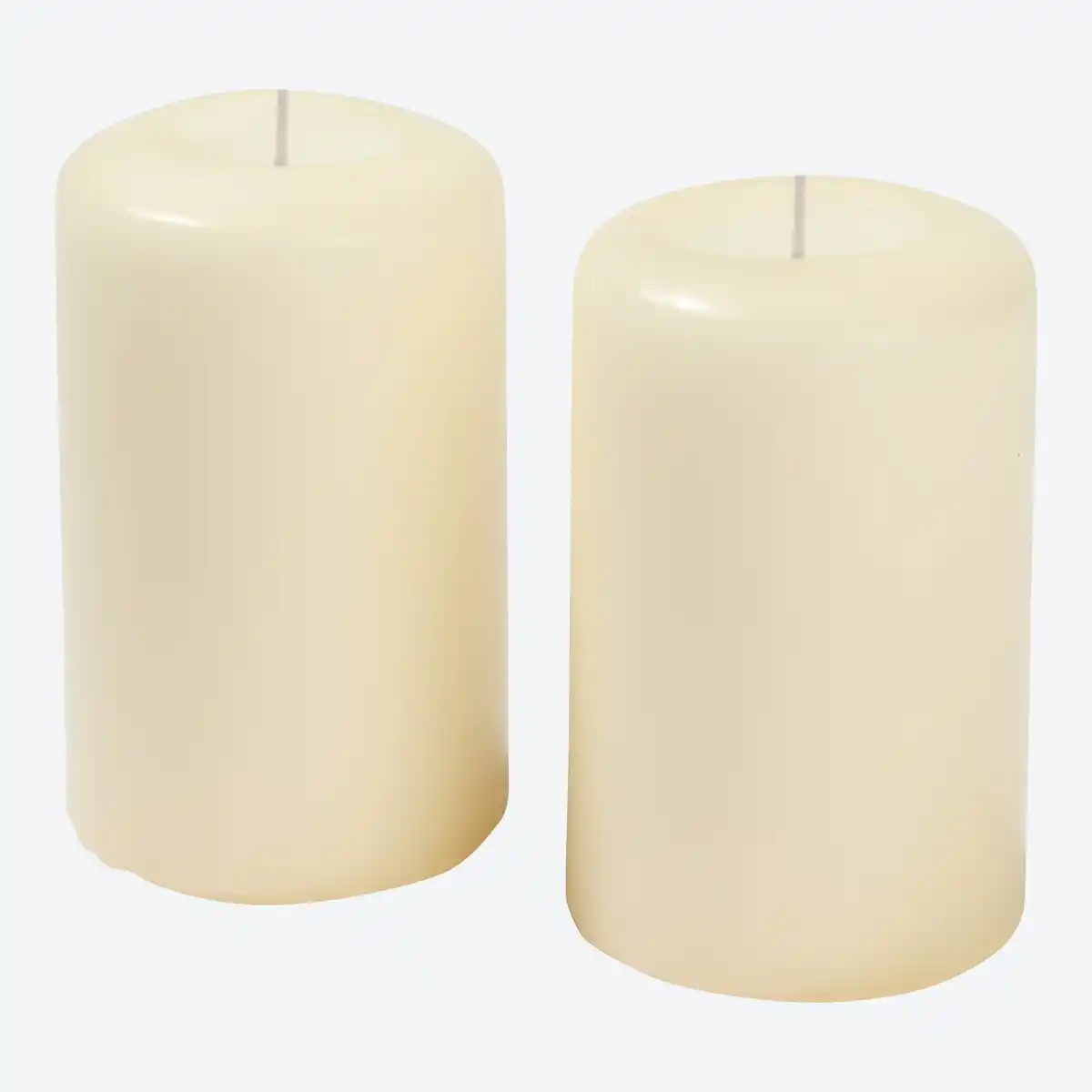 Bild 1 von Stumpenkerze, 2er-Pack, ca. 6x10 cm
