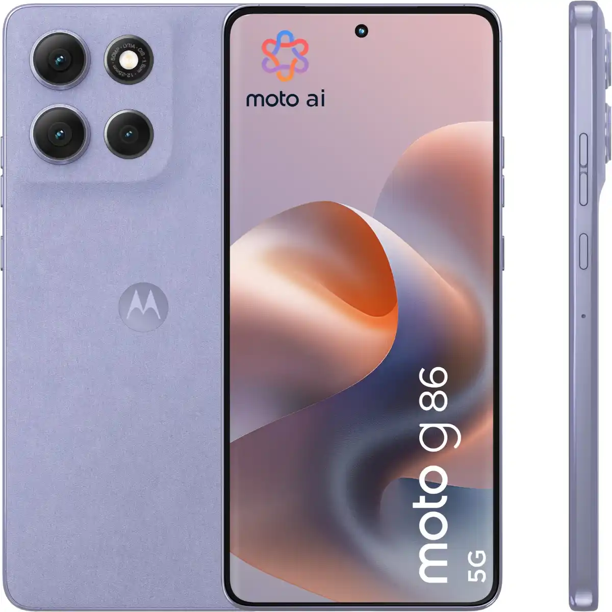 Bild 1 von moto g86 Smartphone cosmic sky gray
