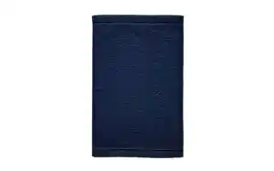 Gästetuch, Baumwolle, nachtblau, 30 x 50 cm