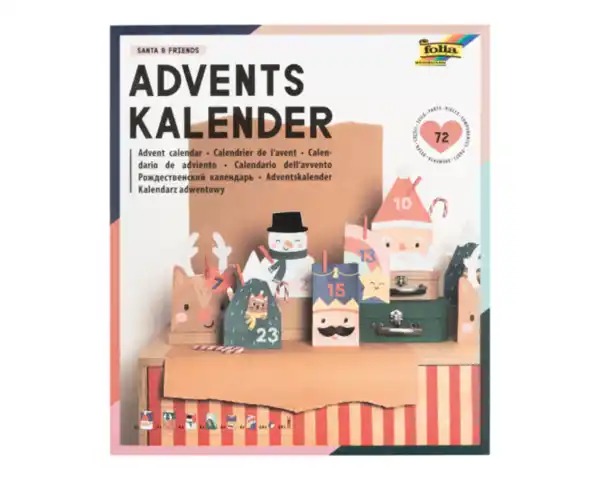Bild 1 von Adventskalender 72tlg. DIY Santa&Friends