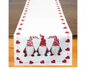 Tischläufer 40x140cm, Wichel/Vogel 2fach