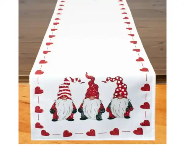 Bild 1 von Tischläufer 40x140cm, Wichel/Vogel 2fach