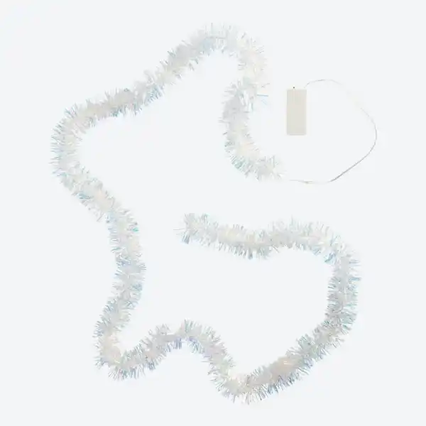 Bild 2 von LED-Lametta-Lichterkette mit Timerfunktion, ca. 220 cm