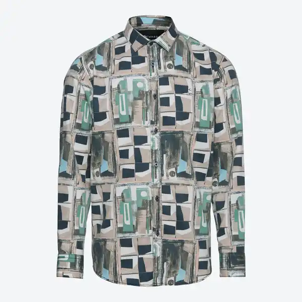 Bild 3 von Herren-Langarm-Hemd mit Regular-Fit