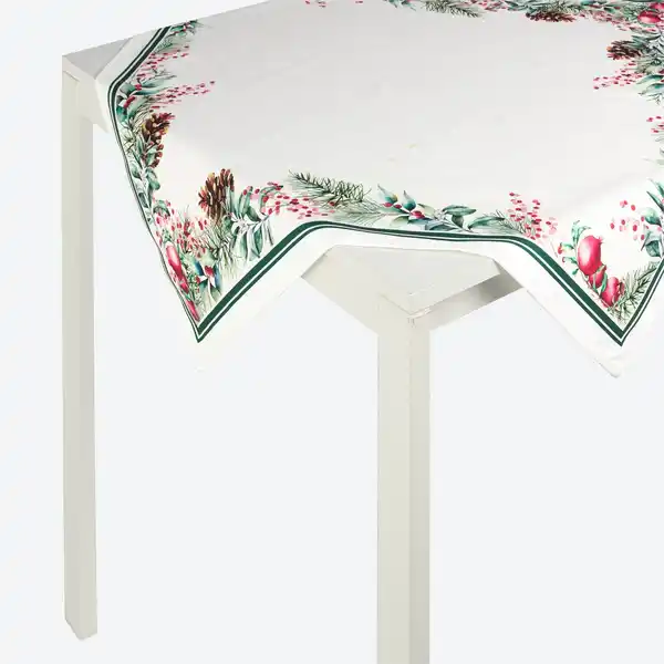 Bild 3 von Mitteldecke mit Aufdruck, ca. 80x80 cm