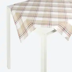 Mitteldecke aus Jacquard-Material, ca. 80x80cm