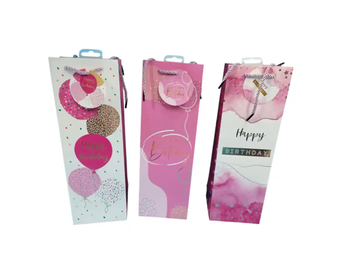 Bild 1 von Flaschentüte novooo, pink 3fach