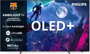 77OLED950/12 194 cm (77") OLED+ Ambilight TV metall