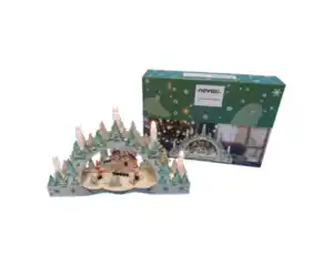 LED Lichterbogen 35cm novooo, Winterland, 5LED, ww