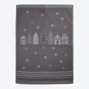 Geschirrtuch mit Jacquard-Muster, ca. 50x70 cm