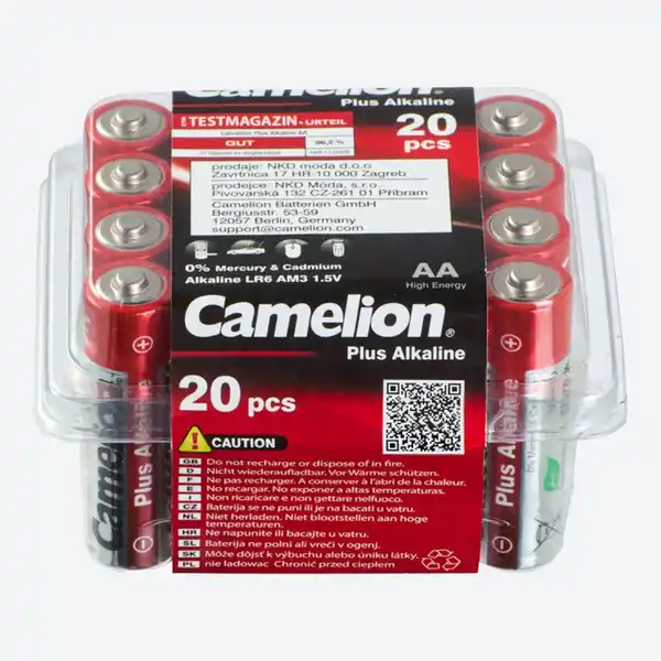 Bild 2 von Camelion Batterien Größe AA, 20er-Pack