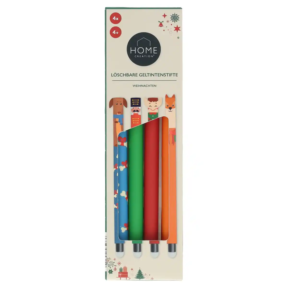 Bild 1 von HOME CREATION Radierbare Tintenroller Weihnachten