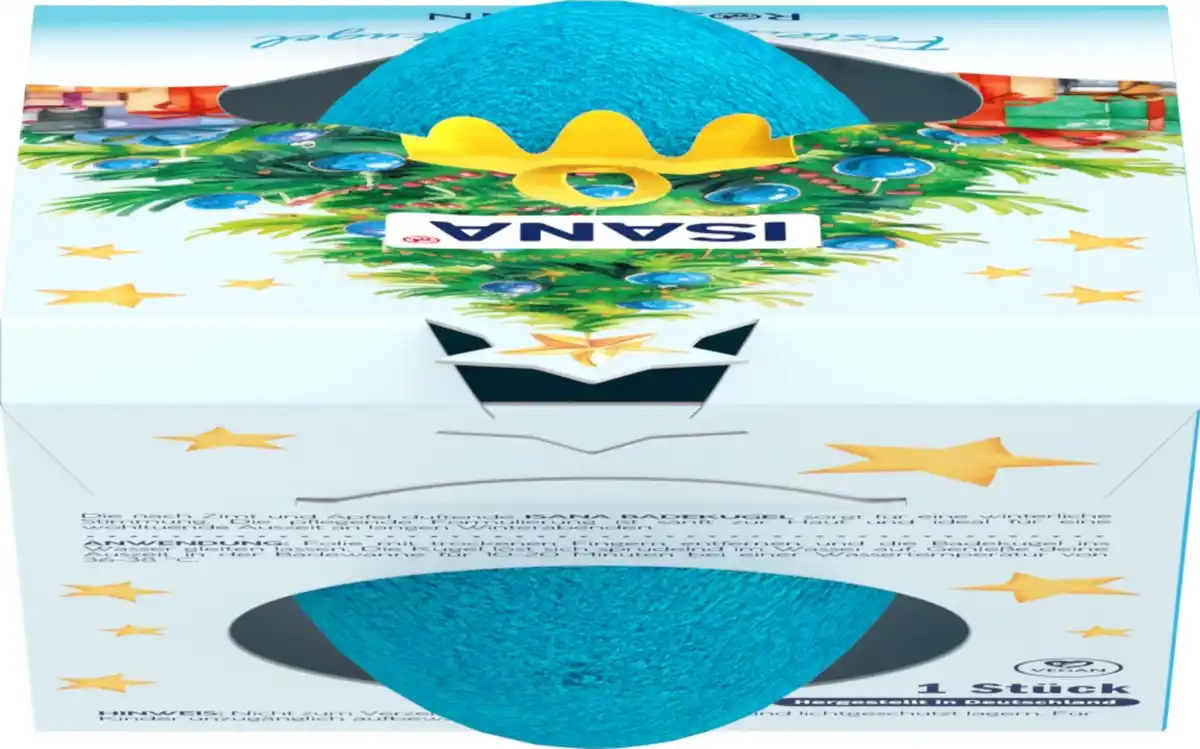 Bild 1 von ISANA ISANA Badekugel Weihnachtsbaum