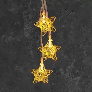 LED-Stern-Lichterkette, ca. 165 cm