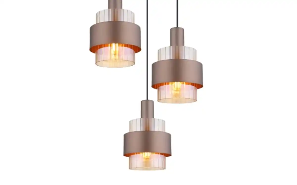 Bild 3 von Pendelleuchte Milley, schwarz/bronze, 3-flammig