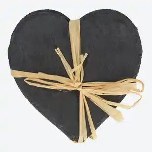 Untersetzer aus Schiefer, 4er-Pack