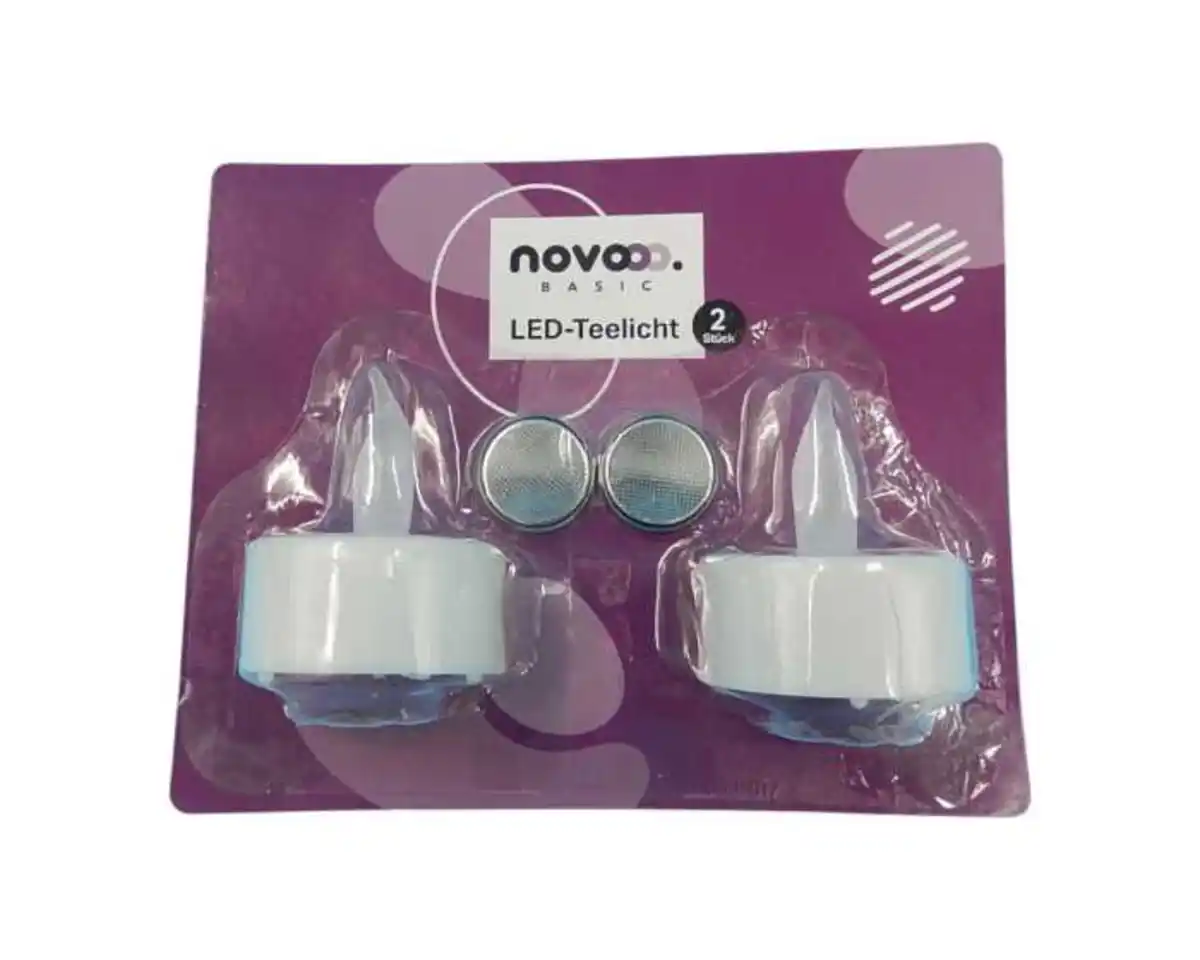Bild 1 von novooo Teelicht 2er LED