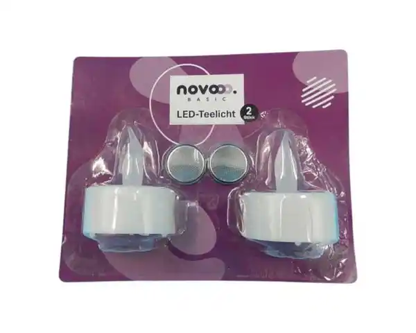 Bild 1 von novooo Teelicht 2er LED