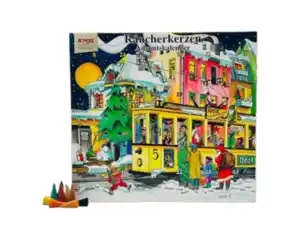 Adventskalender Räucherkerzen