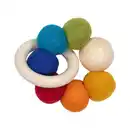 Bild 1 von Goki - Greifling - Elastik Regenbogen Filzkugeln
