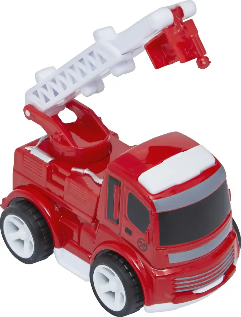 Bild 2 von IDEENWELT Mini Feuerwehrauto mit Leiter