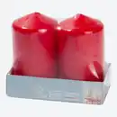 Bild 1 von Stumpenkerze, 2er-Pack, ca. 6x10 cm