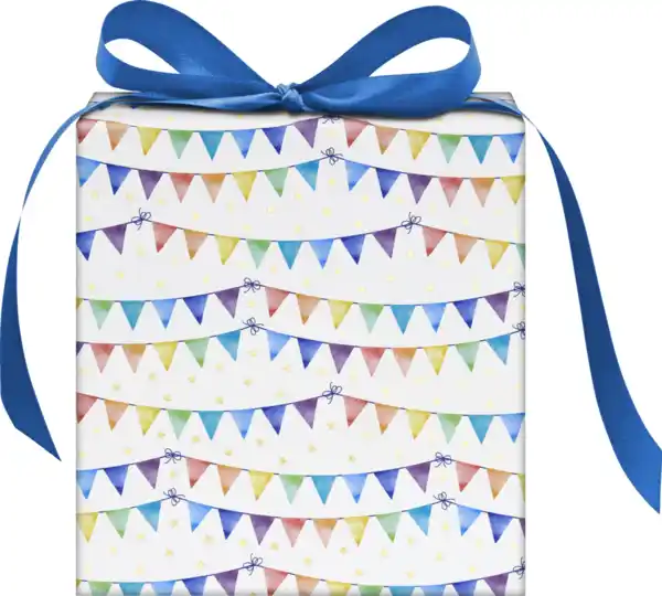 Bild 4 von DEKOWELT Geschenkpapier bunt Hotfoil, 1,5 m