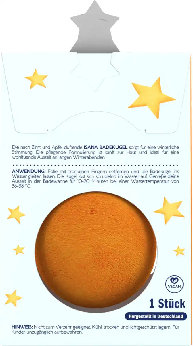 Bild 4 von ISANA ISANA Badekugel Weihnachtsbaum