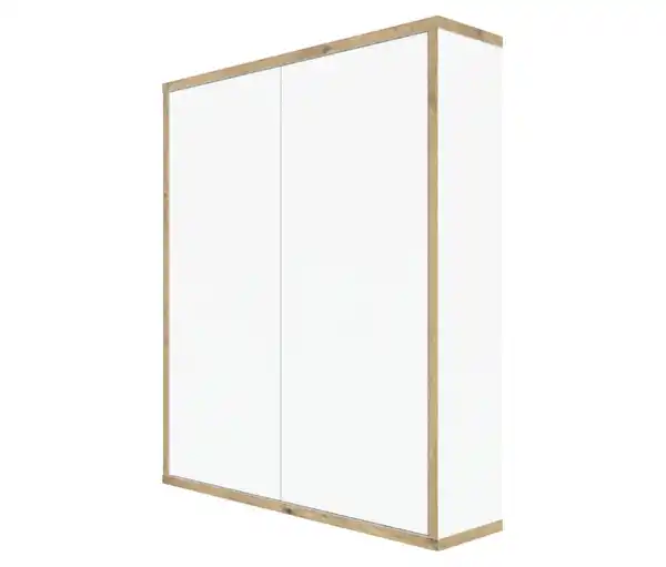 Bild 1 von Roba Wandschrank »Morena« mit 2 Türen, weiß mit Artisan Eiche