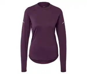 Langarm-Funktionsshirt, pflaume