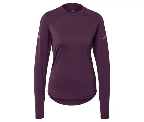 Bild 1 von Langarm-Funktionsshirt, pflaume