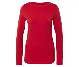 Langarmshirt, rot