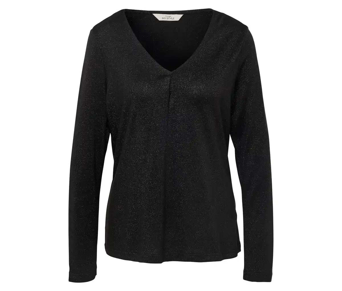 Bild 1 von Glitzerndes Blusenshirt, schwarz