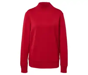 Sweatshirt aus Modal-Mix, rot