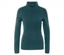 Bild 1 von Gerippter Rollkragenpullover, petrol