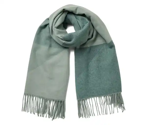 Bild 1 von Gemusterter Webschal mit Fransen