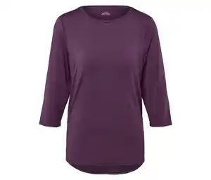 Funktionsshirt mit 3/4-Ärmel, pflaume