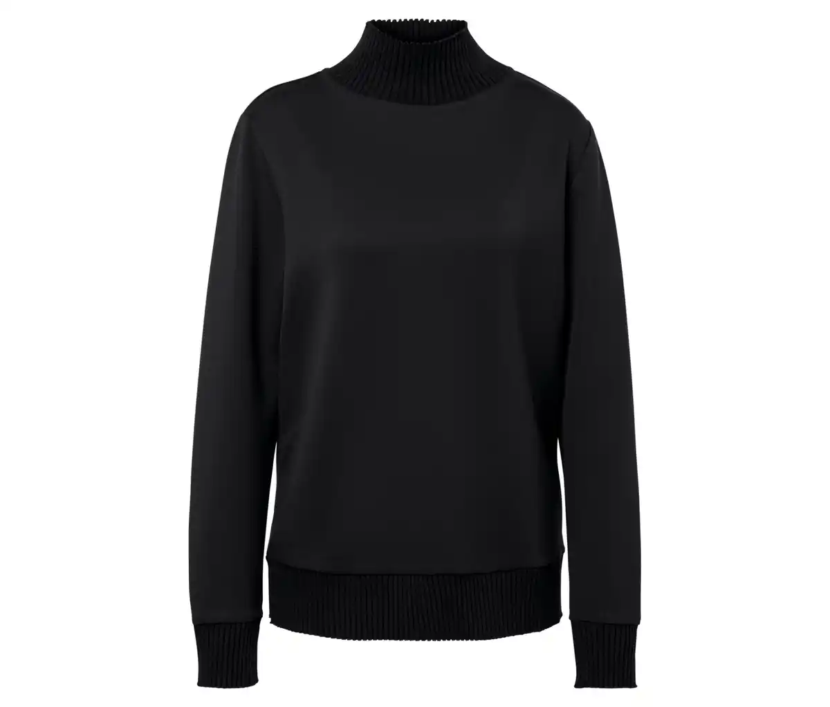 Bild 1 von Sweatshirt aus Modal-Mix, schwarz