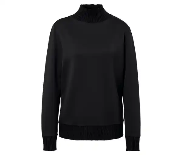 Bild 1 von Sweatshirt aus Modal-Mix, schwarz