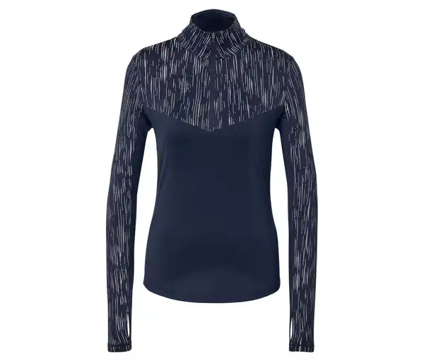 Bild 1 von Thermo-Funktionsshirt, dunkelbau-silberfarben